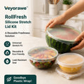 Veyorawe™ RollFresh Silicone Stretch Lid Kit